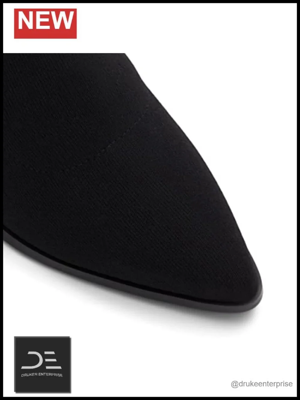 Over the Knee Platform Block Heel Boots Pointed Toe Slip On
